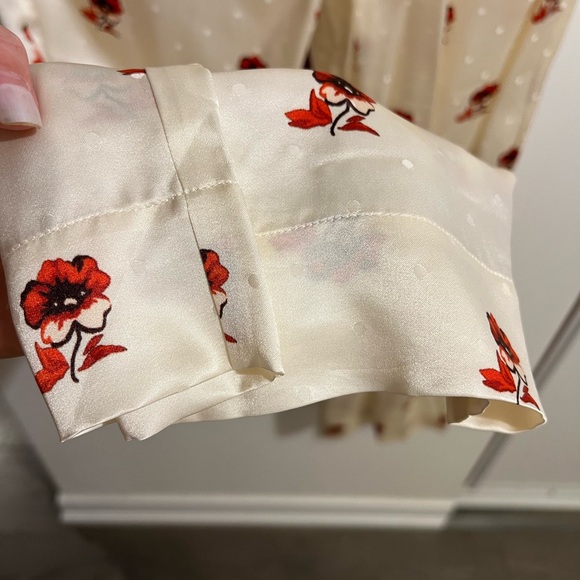 Edition Silk Printed Drawstring Pants - Picture 4 of 5